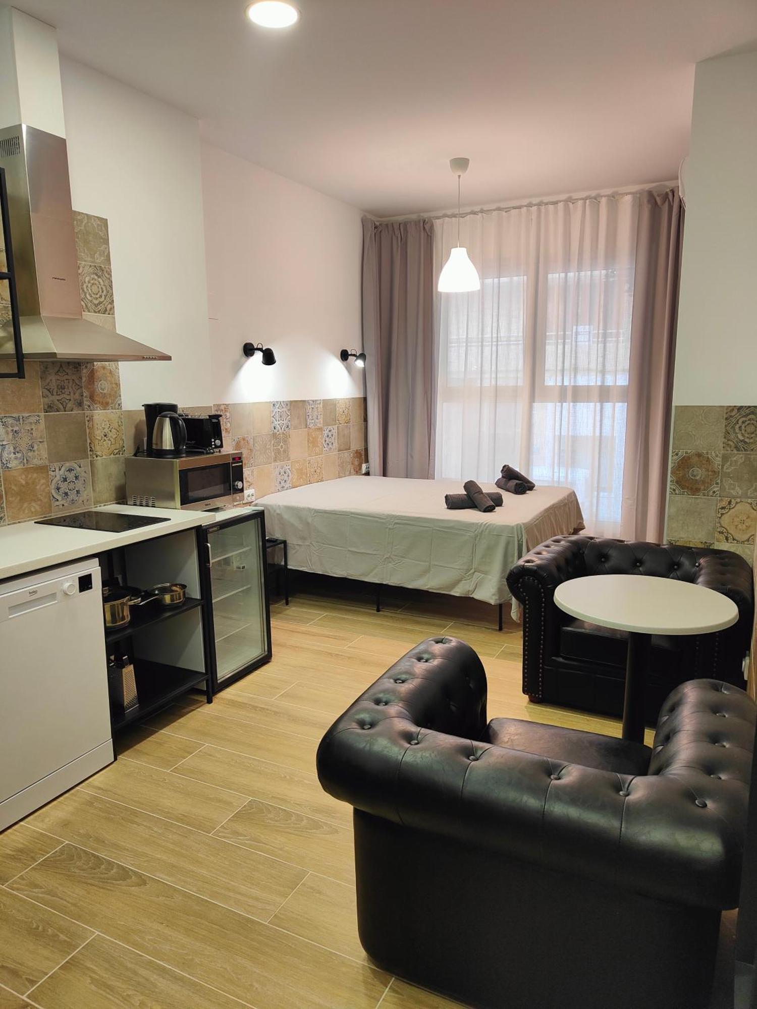 Рueвlo Мar, Hotel-Apartamento 卡尔佩 外观 照片